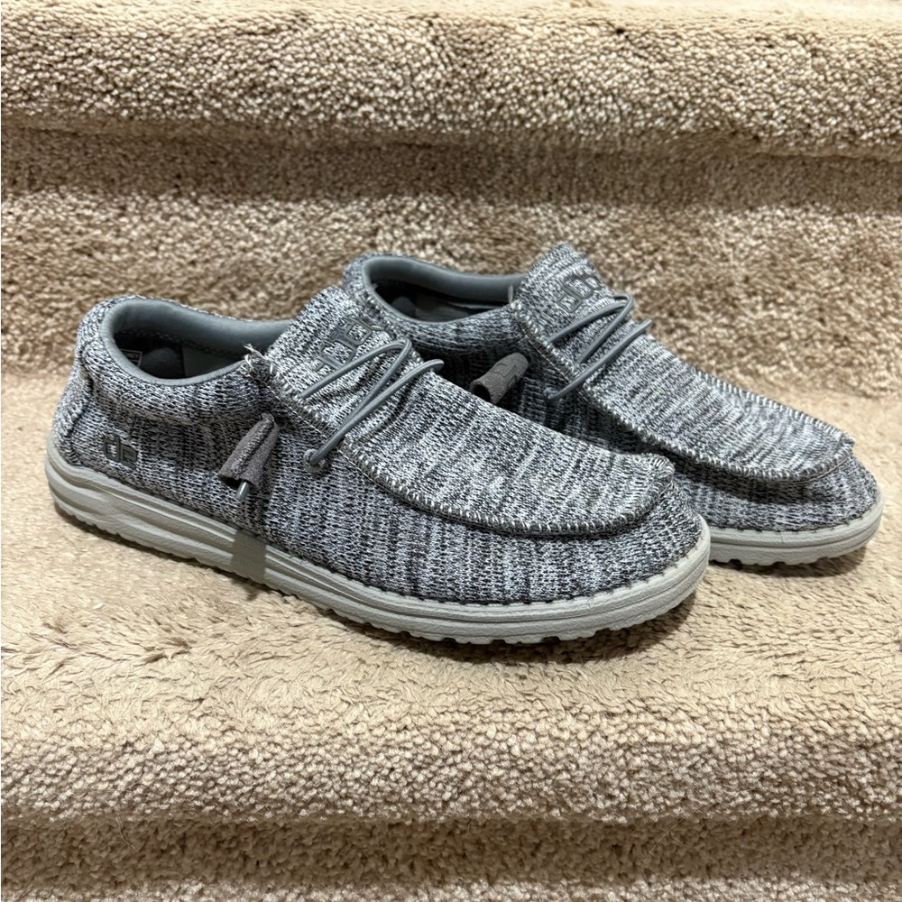Hey Dude Men's Gray Casual Shoes